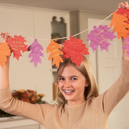 Gratitude of Leaves Garland Gratitude of Leaves Garland