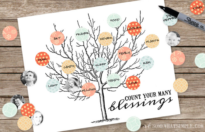Count your blessings Tree Count your blessings Tree