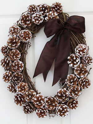Pinecone Wreath Pinecone Wreath