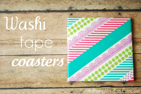 Washi Tape Coasters Washi Tape Coasters