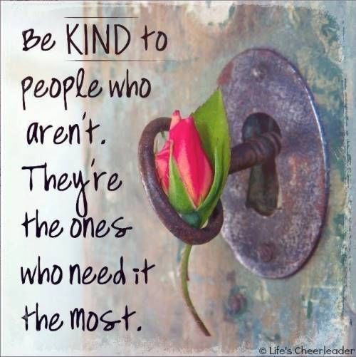Be kind