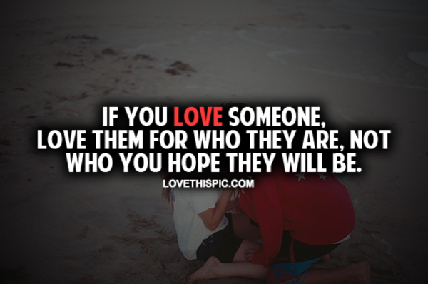 If You Love Someone