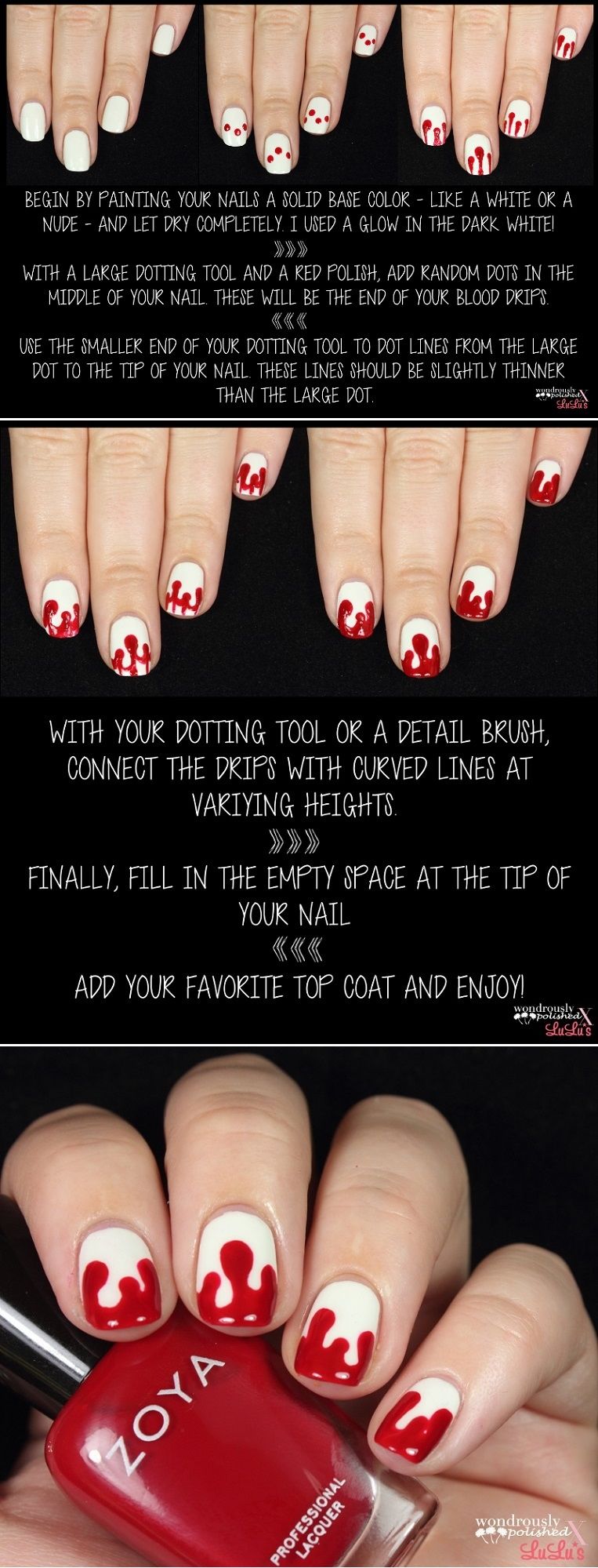 DIY Bloody Nails