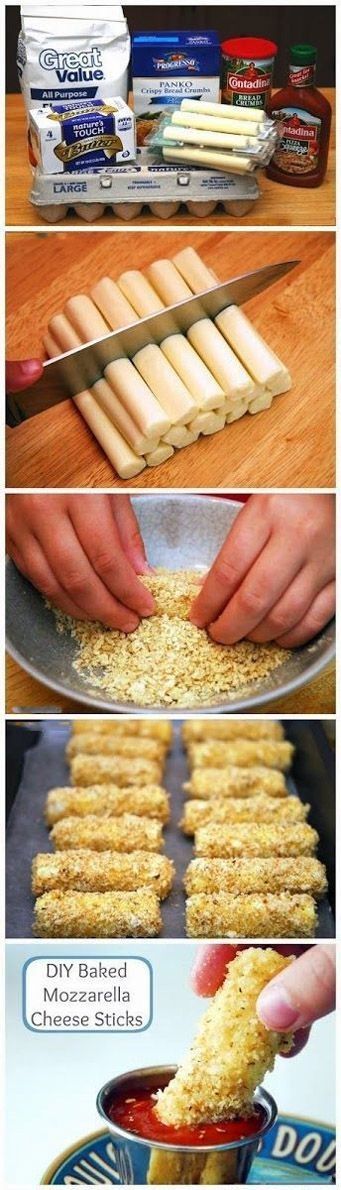 DIY Mozzerella Sticks