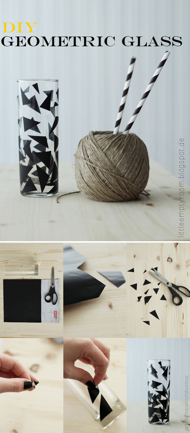 DIY Geomentric Glasses DIY Geomentric Glasses