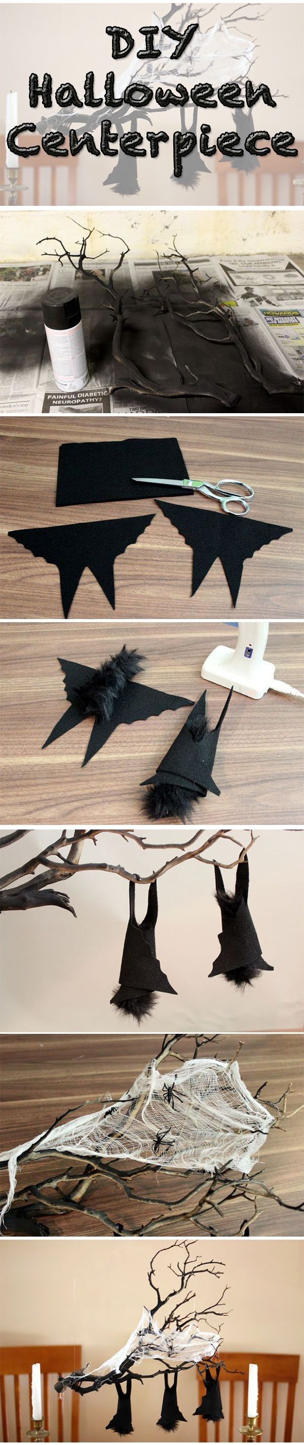 DIY Halloween Centerpiece