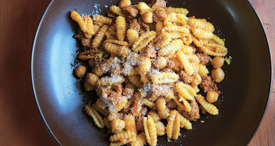 Chorizo and chickpeas