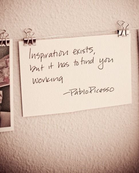 Inspiration exists Inspiration exists