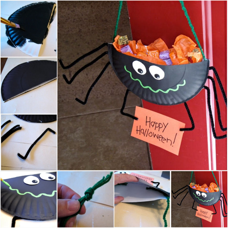 Halloween Spider Candy Holder Halloween Spider Candy Holder