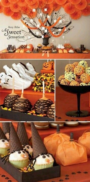 Halloween Party Table