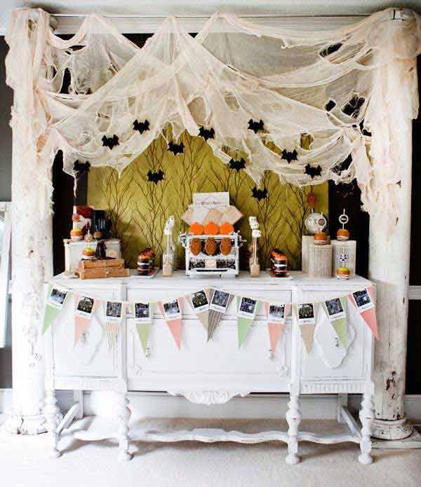 Halloween Buffet Table