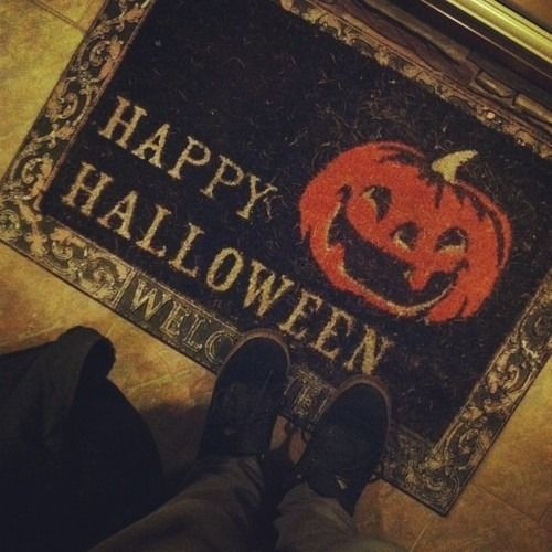 Happy Halloween Mat Happy Halloween Mat