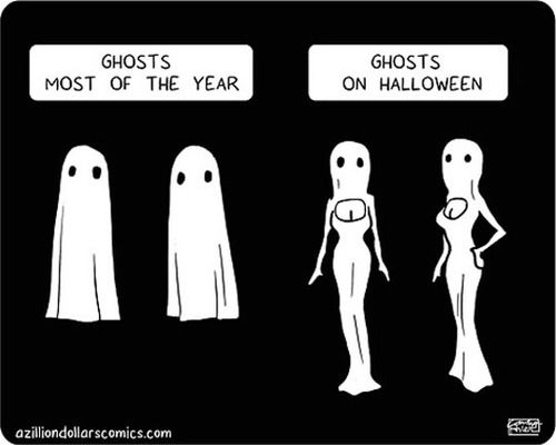 Ghosts on Halloween Ghosts on Halloween
