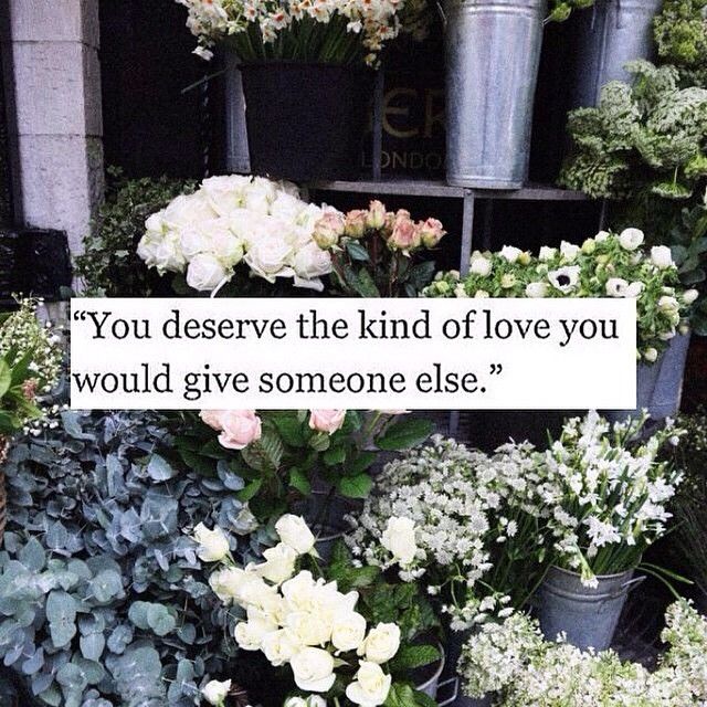 you deserve love