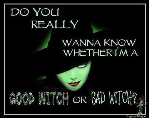 Good or Bad Witch Good or Bad Witch