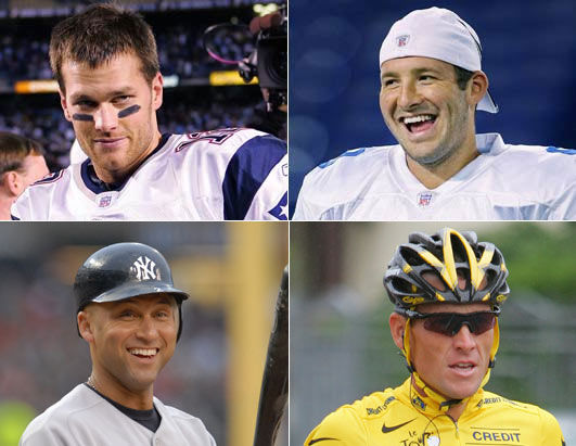 Four top tier athletes