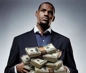 Lebron James Gets paid to come back home Lebron James Gets paid to come back home