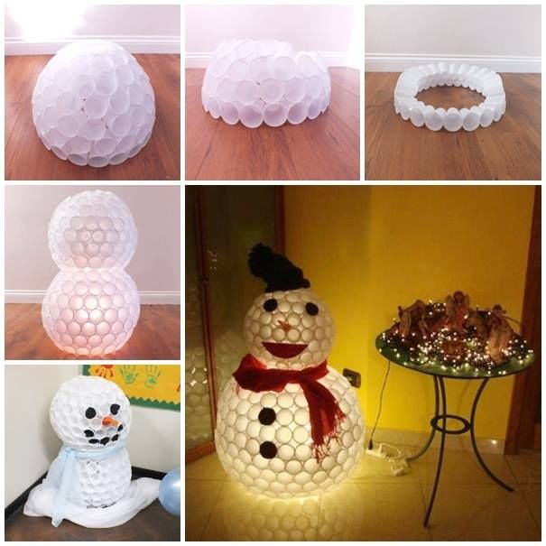 DIY Snowman Decoration
