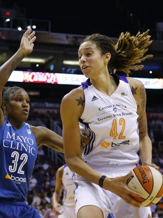 WNBA top new comer Brittney Griner WNBA top new comer Brittney Griner