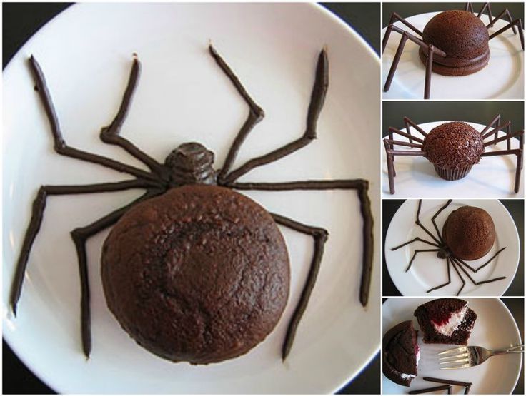 DIY Spider Cupcakes