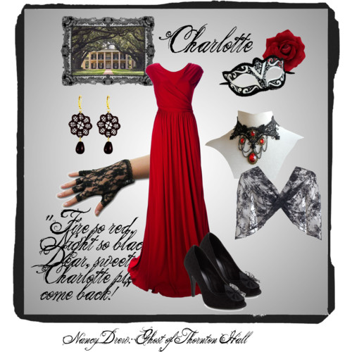 Charlotte in Nancy Drew Ghost of Thornton Hall Costume Charlotte in Nancy Drew Ghost of Thornton Hall Costume