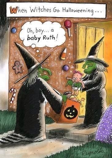 Witches on Halloween Witches on Halloween