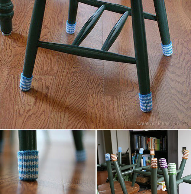 DIY Socks For Your Chairs