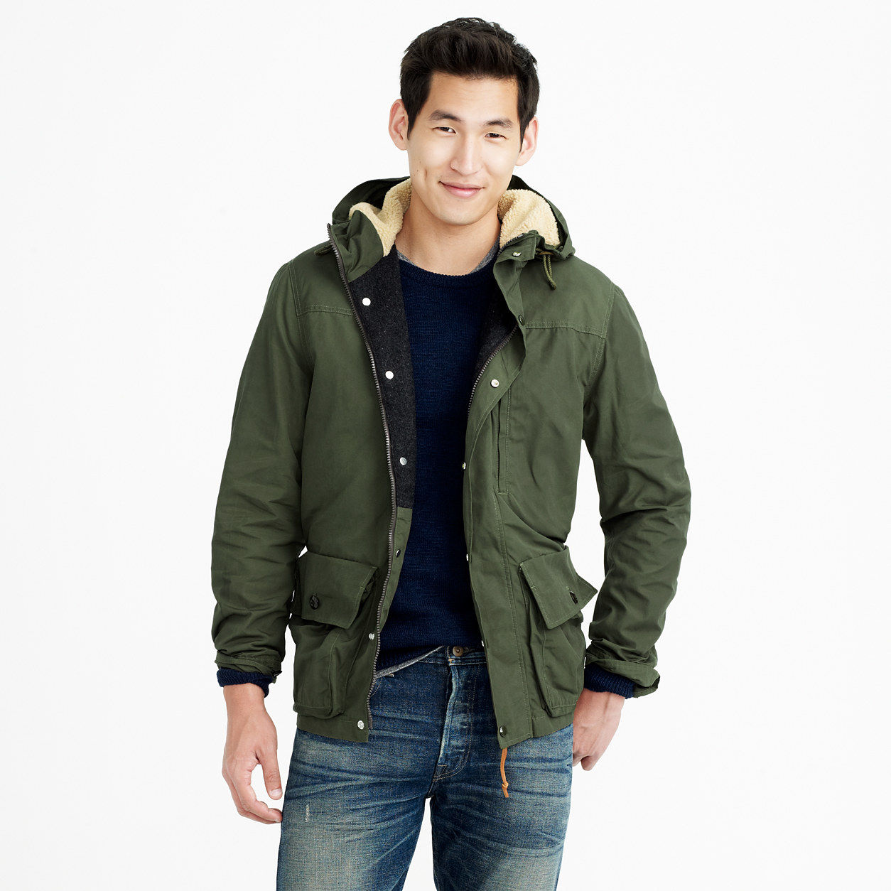 Hooded heathfield jacket