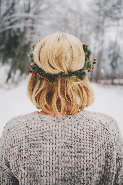 Holly hair crown Holly hair crown