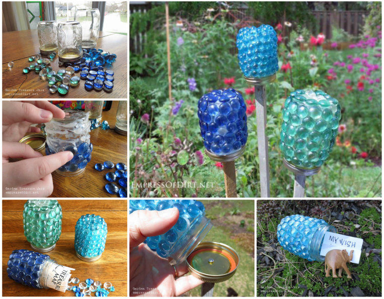Treasure Jars for Gardening