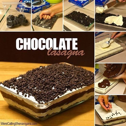 Chocolate Lasagna