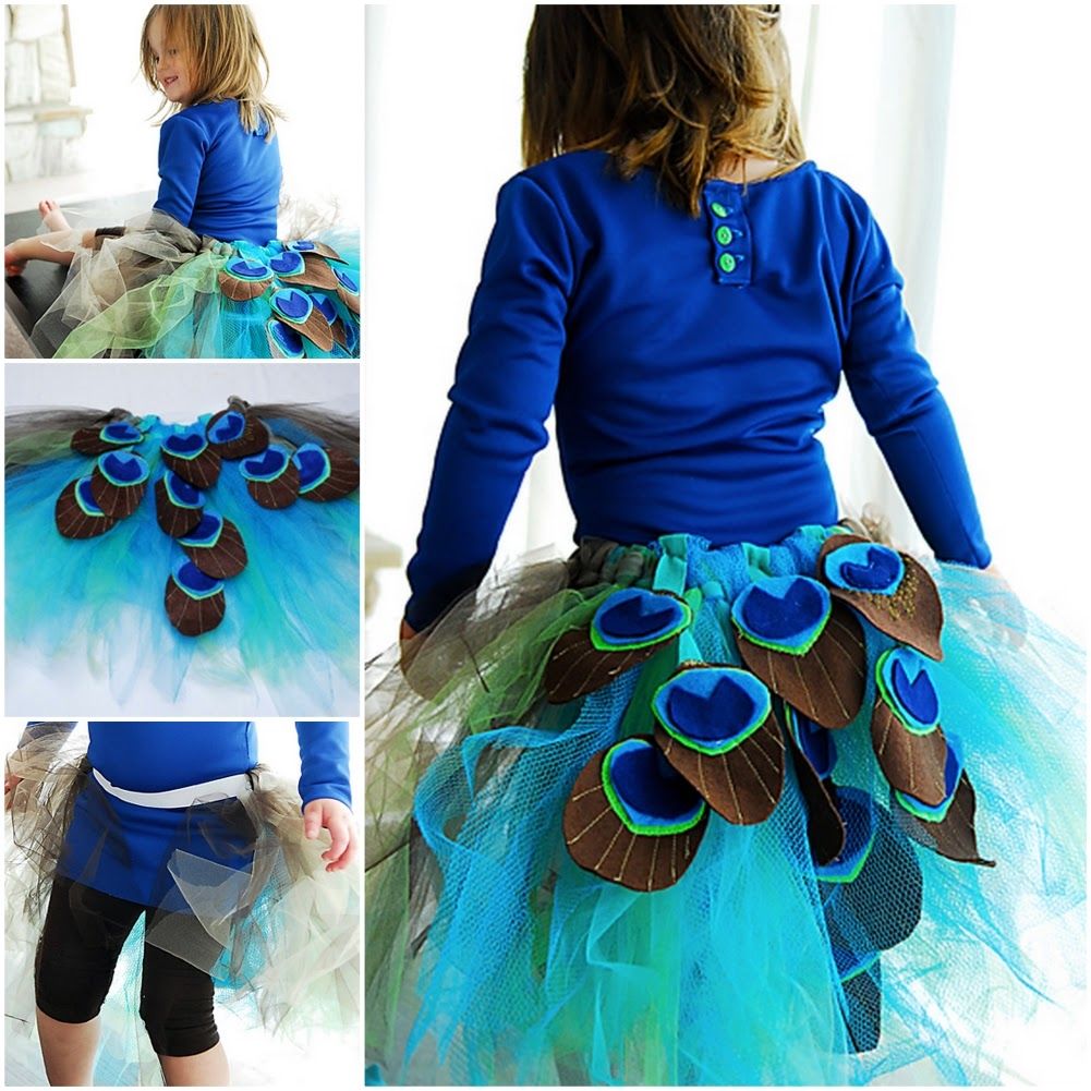 DIY Peacock Tutu DIY Peacock Tutu