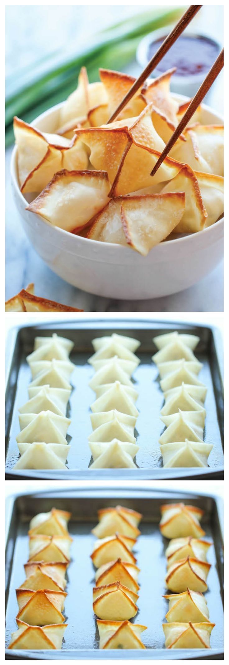 Cream cheese wontons