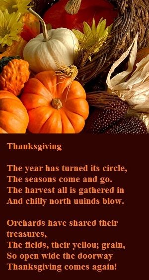 Thanksgiving Thanksgiving