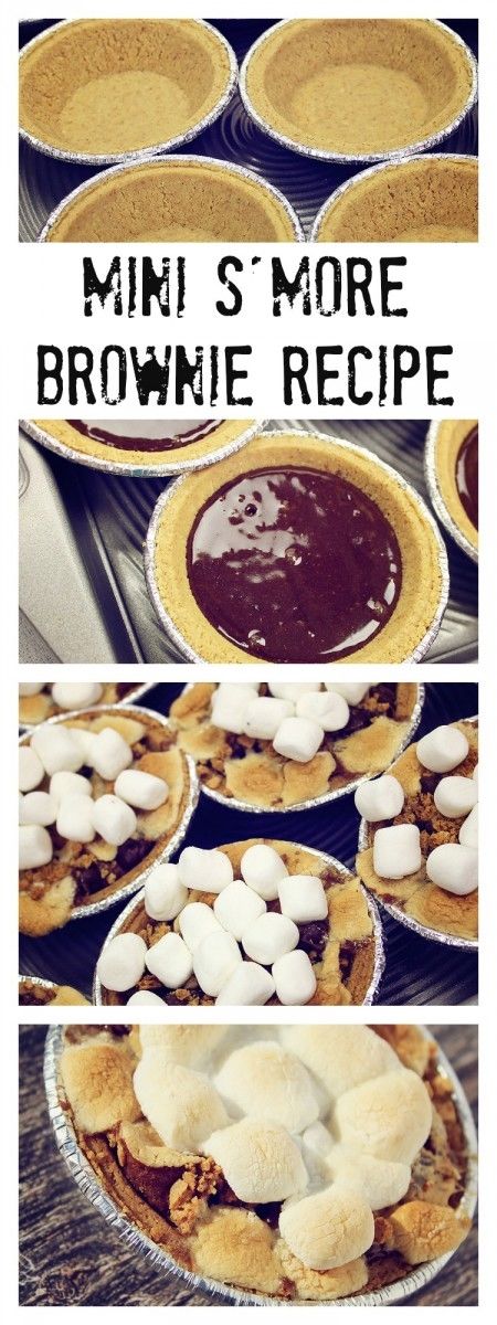 Mini Smores Brownies Mini Smores Brownies