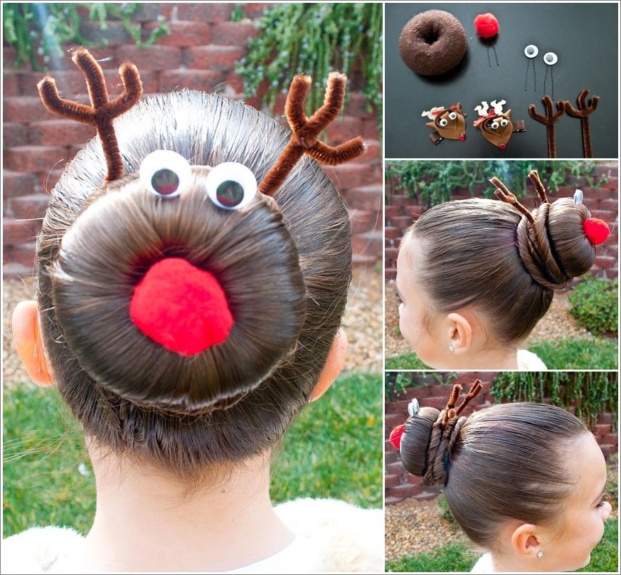 Rudolph The Red Nose Reindeer Bun Rudolph The Red Nose Reindeer Bun