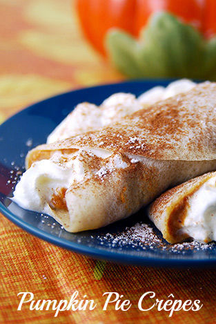 Pumpkin Pie Crepes Pumpkin Pie Crepes