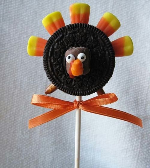 Thanksgiving cookie pops Thanksgiving cookie pops