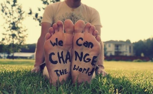We change the world