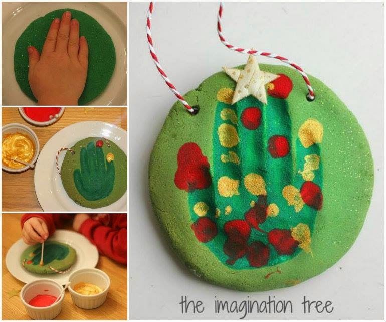 Adorable Handprint Ornament Adorable Handprint Ornament