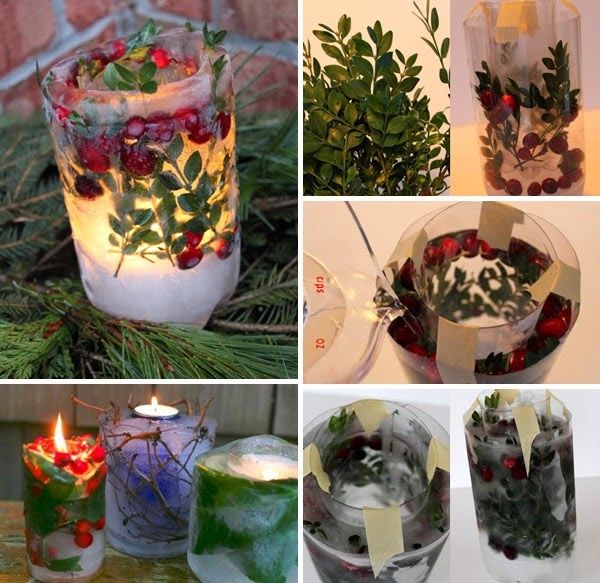 Garden Ice Candles Garden Ice Candles