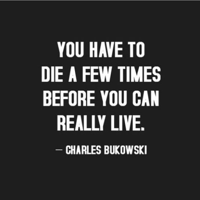Before You Can Really Live