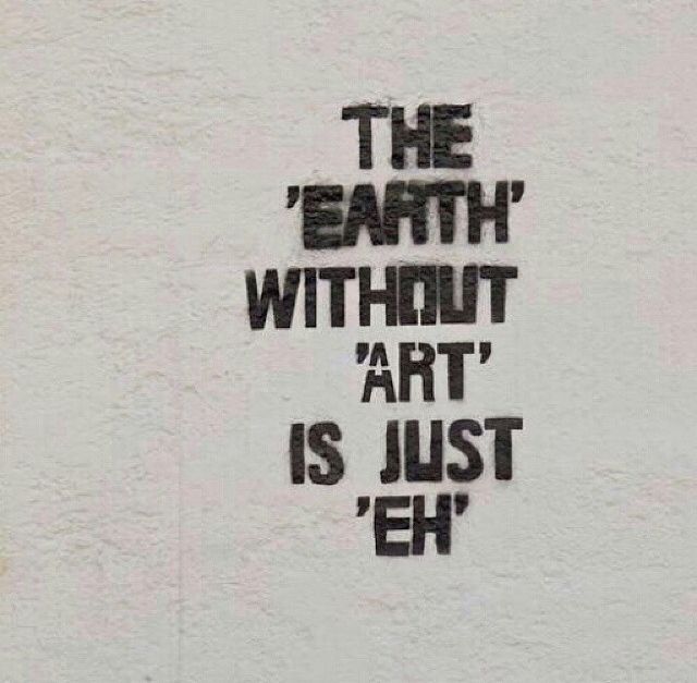 the Earth Without Art