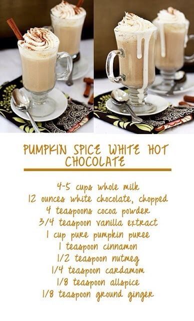 Pumpkin Spice Hot Chocolate Pumpkin Spice Hot Chocolate