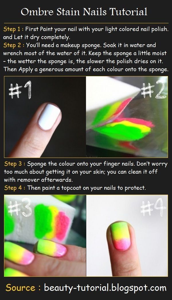 Ombre Nail Tutorial Ombre Nail Tutorial