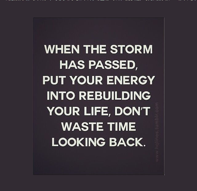 When the Storm Has Passed
