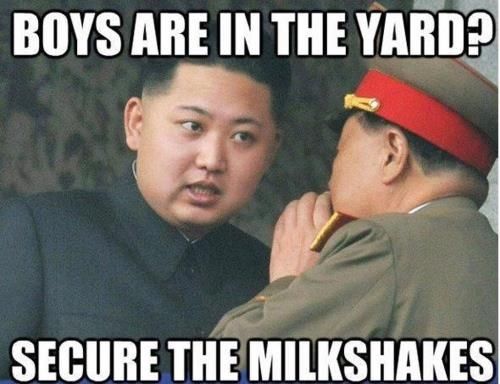Boys in the yard