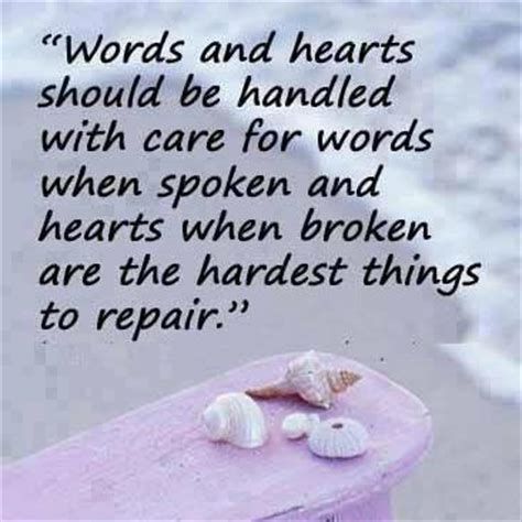 words and hearts