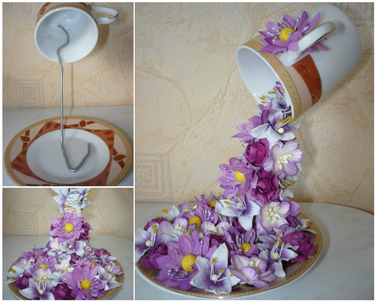 Flower Cup Topiary Flower Cup Topiary