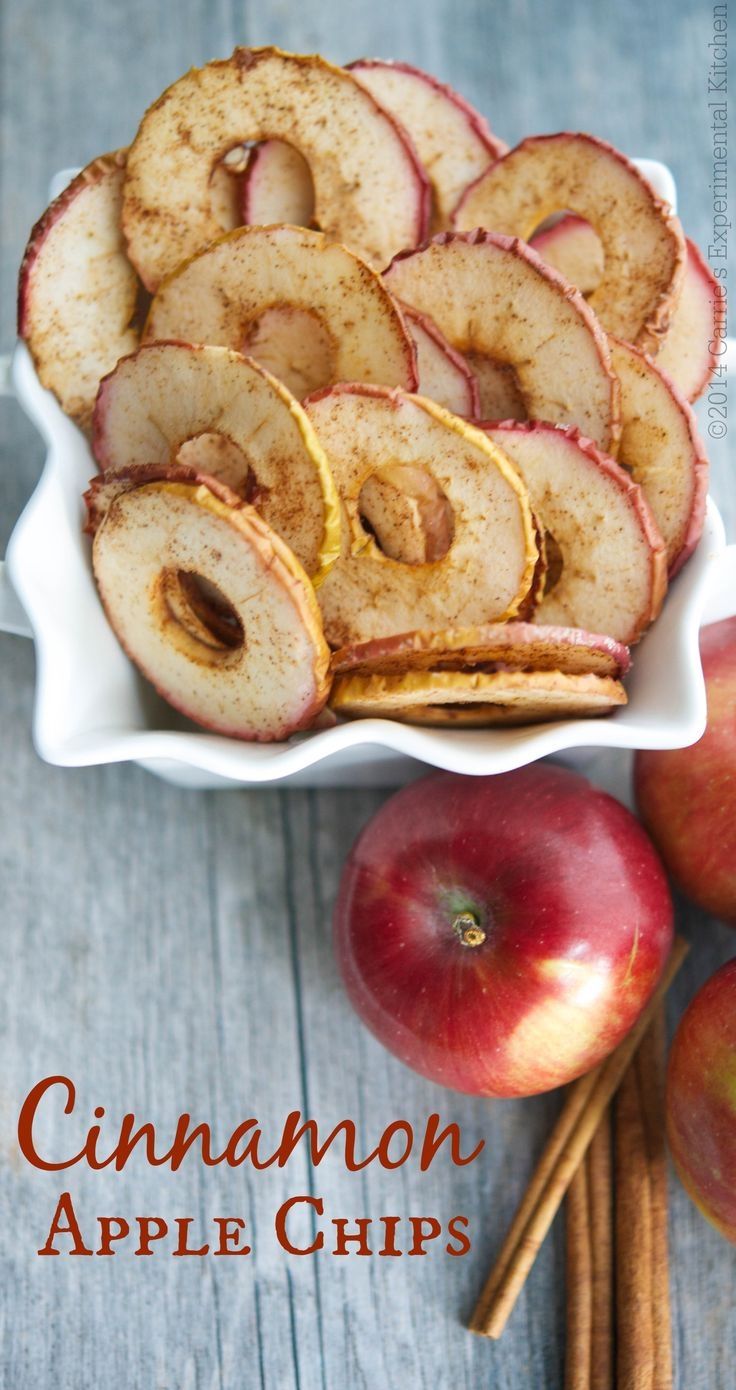 Cinnamon Apple Chips Cinnamon Apple Chips